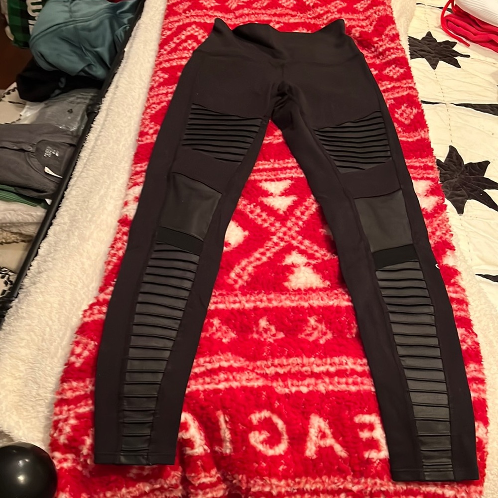 Alo black Moro leggings sz xs